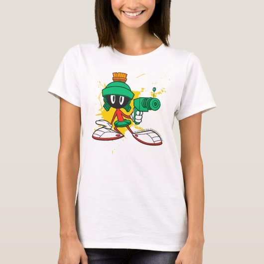 MARVIN THE MARTIAN™ met een laser T-shirt (Voorkant)