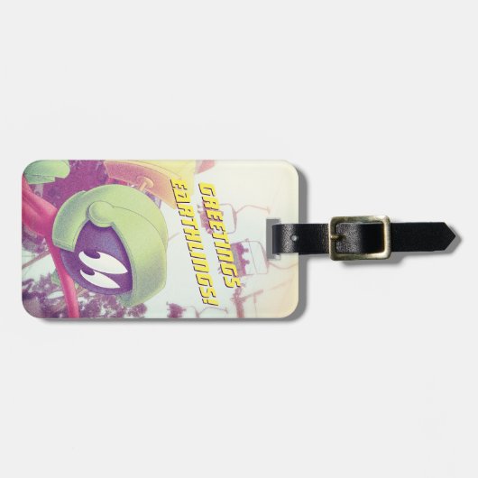 MARVIN THE MARTIAN™ ON Vacation Bagagelabel (Voorkant horizontaal)