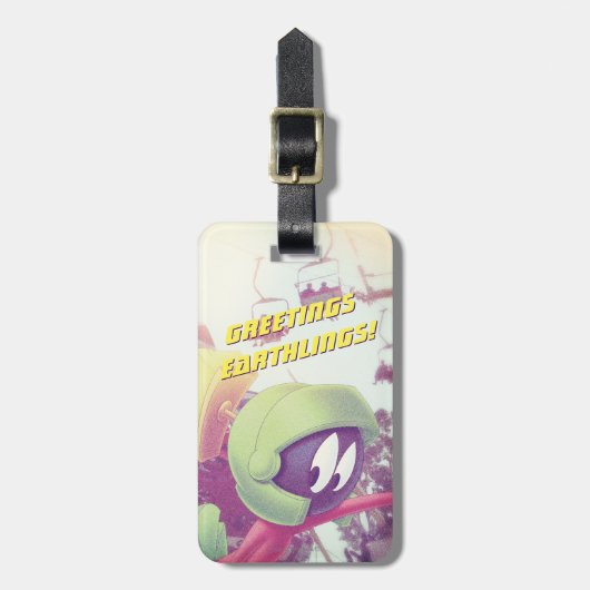 MARVIN THE MARTIAN™ ON Vacation Bagagelabel (Voorkant verticaal)