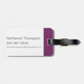 MARVIN THE MARTIAN™ ON Vacation Bagagelabel (Achterkant horizontaal)