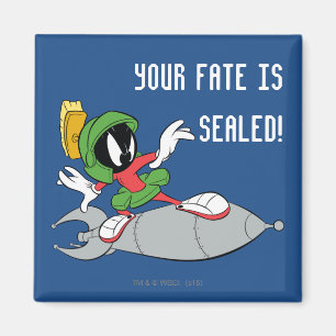 MARVIN THE MARTIAN™ op Raket Magneet