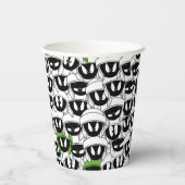 MARVIN THE MARTIAN™ Pattern Papieren Bekers (Achterkant)