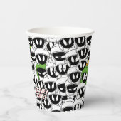 MARVIN THE MARTIAN™ Pattern Papieren Bekers (Voorkant)