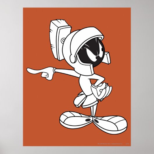 MARVIN THE MARTIAN™ Pointing Poster (Voorkant)