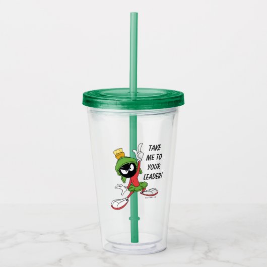 MARVIN THE MARTIAN™ Proclamation Acryl Drinkbeker (Voorkant)