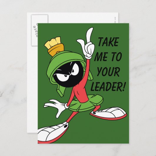 MARVIN THE MARTIAN™ Proclamation Briefkaart (Voorkant / Achterkant)