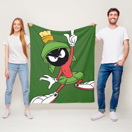 MARVIN THE MARTIAN™ Proclamation Fleece Deken (In situ)