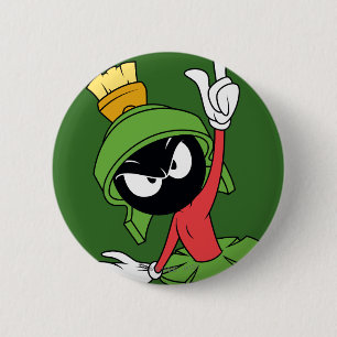 MARVIN THE MARTIAN™ Proclamation Ronde Button 5,7 Cm