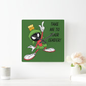 MARVIN THE MARTIAN™ Proclamation Vierkante Klok (Huis)