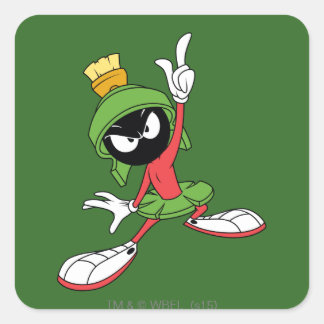 MARVIN THE MARTIAN™ Proclamation Vierkante Sticker