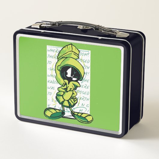 MARVIN THE MARTIAN™ Quote Sketch (Achterkant)