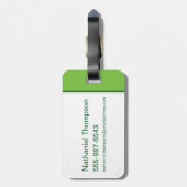 MARVIN THE MARTIAN™ Quote Sketch Bagagelabel (Achterkant verticaal)