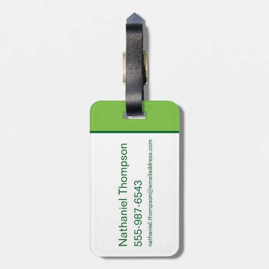 MARVIN THE MARTIAN™ Quote Sketch Bagagelabel (Achterkant verticaal)