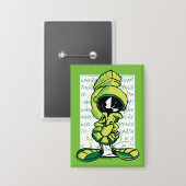 MARVIN THE MARTIAN™ Quote Sketch Button (Voorkant / Achterkant)