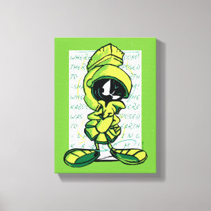 MARVIN THE MARTIAN™ Quote Sketch Canvas Afdruk