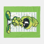 MARVIN THE MARTIAN™ Quote Sketch Fleece Deken (Voorkant (Horizontaal))