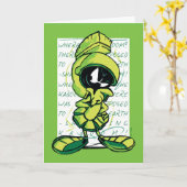 MARVIN THE MARTIAN™ Quote Sketch Kaart (Gele Bloem)