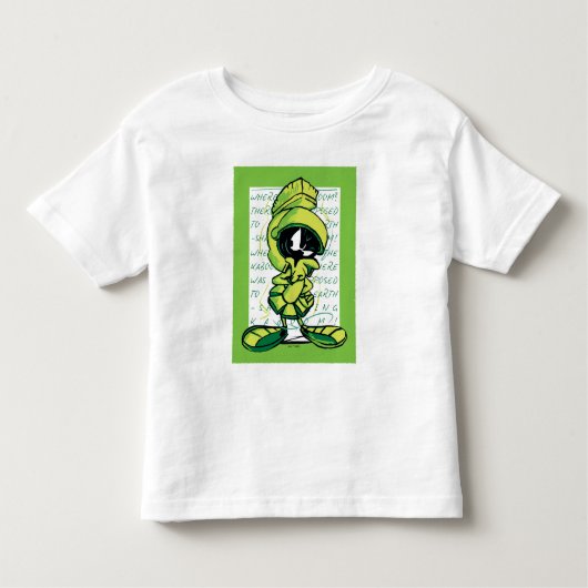 MARVIN THE MARTIAN™ Quote Sketch Kinder Shirts (Voorkant)