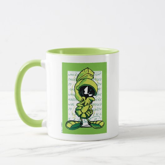 MARVIN THE MARTIAN™ Quote Sketch Mok (Links)