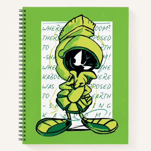 MARVIN THE MARTIAN™ Quote Sketch Notitieboek (Voorkant)