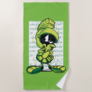 MARVIN THE MARTIAN™ Quote Sketch Strandlaken