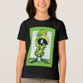 MARVIN THE MARTIAN™ Quote Sketch Tri-Blend Shirt (Voorkant)