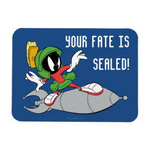 MARVIN THE MARTIAN™ Rijdende raket Magneet
