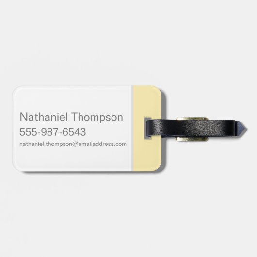 MARVIN THE MARTIAN™ Shrug Bagagelabel (Achterkant horizontaal)