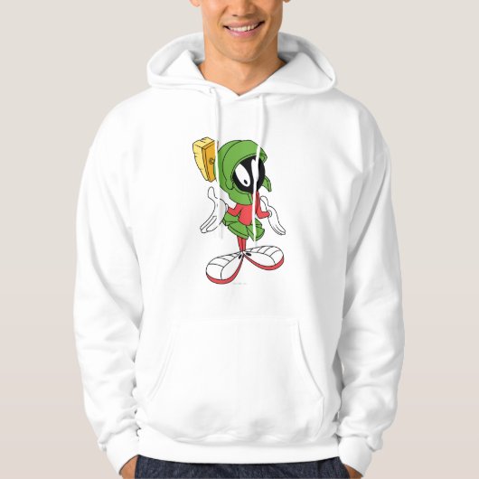 MARVIN THE MARTIAN™ Shrug Hoodie (Voorkant)