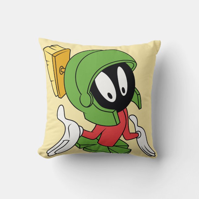 MARVIN THE MARTIAN™ Shrug Kussen (Voorkant)