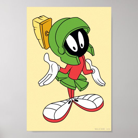 MARVIN THE MARTIAN™ Shrug Poster (Voorkant)