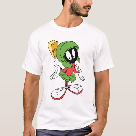 MARVIN THE MARTIAN™ Shrug T-shirt (Voorkant)