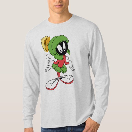 MARVIN THE MARTIAN™ Shrug T-shirt (Voorkant)