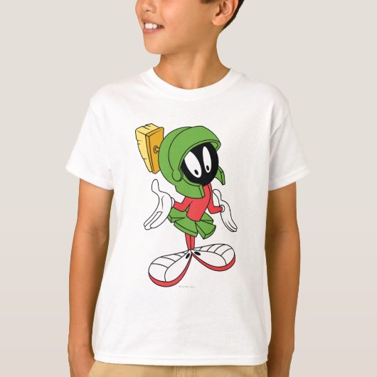 MARVIN THE MARTIAN™ Shrug T-shirt (Voorkant)