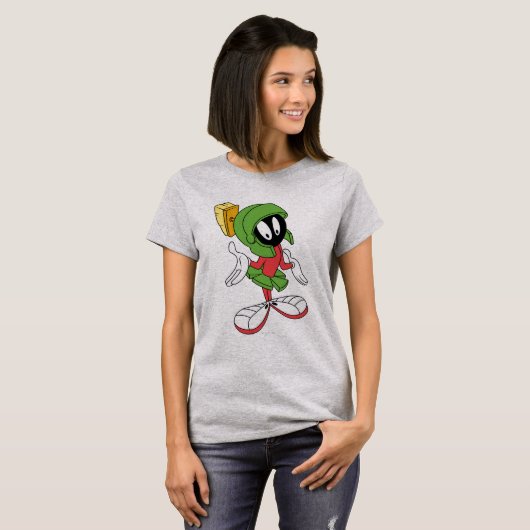 MARVIN THE MARTIAN™ Shrug T-shirt (Voorkant volledig)