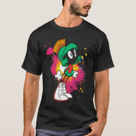 MARVIN THE MARTIAN™ Staand op Hielen Tri-Blend Shirt