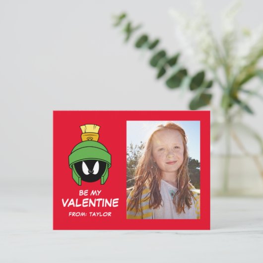 MARVIN THE MARTIAN™ | VALENTIJNSDAG BRIEFKAART (Staand voorkant)