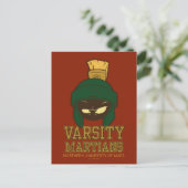 MARVIN THE MARTIAN™ Varsity Collegiate Graphic Briefkaart (Staand voorkant)