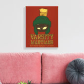 MARVIN THE MARTIAN™ Varsity Collegiate Graphic Canvas Afdruk (Insitu (Woonkamer))