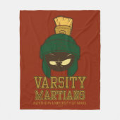 MARVIN THE MARTIAN™ Varsity Collegiate Graphic Fleece Deken (Voorkant)