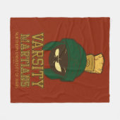 MARVIN THE MARTIAN™ Varsity Collegiate Graphic Fleece Deken (Voorkant (Horizontaal))
