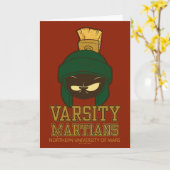 MARVIN THE MARTIAN™ Varsity Collegiate Graphic Kaart (Gele Bloem)