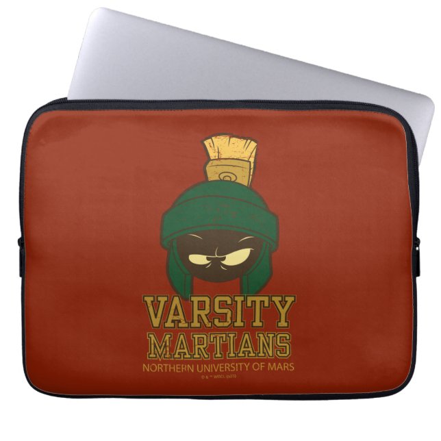 MARVIN THE MARTIAN™ Varsity Collegiate Graphic Laptop Sleeve (Voorkant)