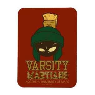MARVIN THE MARTIAN™ Varsity Collegiate Graphic Magneet