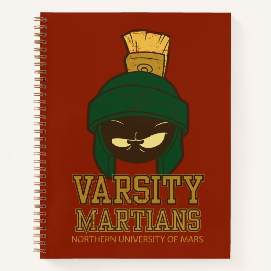 MARVIN THE MARTIAN™ Varsity Collegiate Graphic Notitieboek (Voorkant)