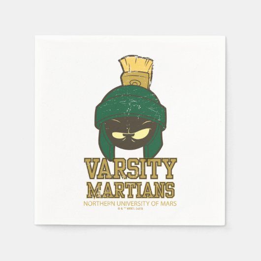 MARVIN THE MARTIAN™ Varsity Collegiate Graphic Servet (Voorkant)