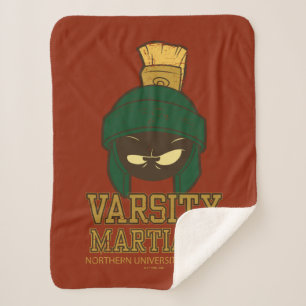 MARVIN THE MARTIAN™ Varsity Collegiate Graphic Sherpa Deken