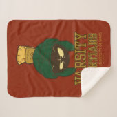 MARVIN THE MARTIAN™ Varsity Collegiate Graphic Sherpa Deken (Voorkant (horizontaal))