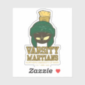 MARVIN THE MARTIAN™ Varsity Collegiate Graphic Sticker (Vel)