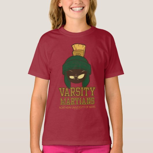 MARVIN THE MARTIAN™ Varsity Collegiate Graphic T-shirt (Voorkant)